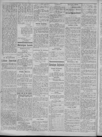13/05/1913 - La Dépêche républicaine de Franche-Comté [Texte imprimé]