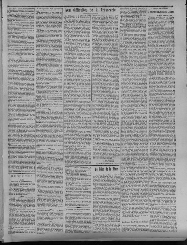 01/11/1925 - La Dépêche républicaine de Franche-Comté [Texte imprimé]