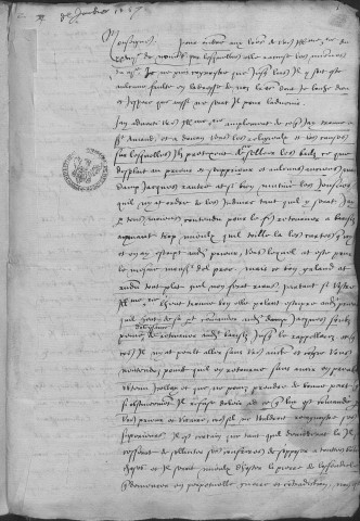 Ms Granvelle 93 - « Lettres de Maxim. Morillon... T. IV. » (18 janvier-21 décembre 1567)