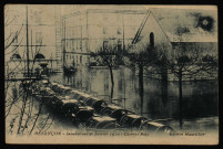 Besançon - Inondations de Janvier 1910 - Caserne Ruty. [image fixe] , Besançon : Editions Mauvillier, 1904/1911