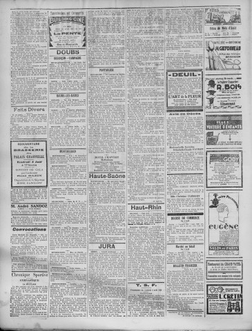 05/08/1932 - La Dépêche républicaine de Franche-Comté [Texte imprimé]