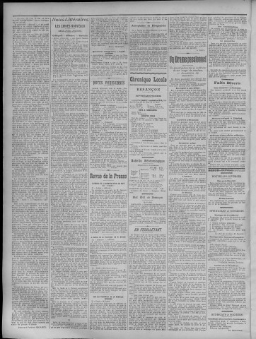 01/09/1910 - La Dépêche républicaine de Franche-Comté [Texte imprimé]