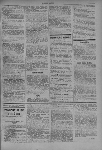 18/09/1883 - Le petit comtois [Texte imprimé] : journal républicain démocratique quotidien