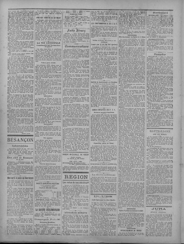 29/05/1920 - La Dépêche républicaine de Franche-Comté [Texte imprimé]