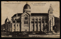 Besançon. - Saint - Ferjeux - Besançon - La Basilique ( Façde latérale) [image fixe] , Besançon : Phot. Teulet, 1904/1930