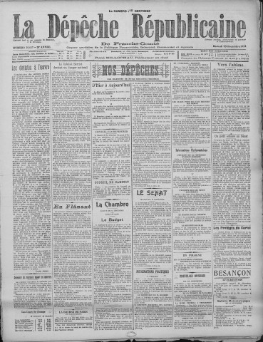 13/12/1924 - La Dépêche républicaine de Franche-Comté [Texte imprimé]