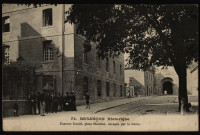 Caserne Condé, place Marulaz, occupée par le Génie [image fixe] , Paris : I. P. M., 1904/1930