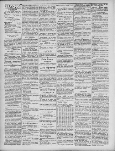27/08/1924 - La Dépêche républicaine de Franche-Comté [Texte imprimé]