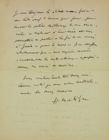 Ms Z 639-1594-2 - Lettre.