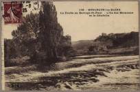 Le Doubs au barrage St-Paul, l'île des Moineaux et la Citadelle.