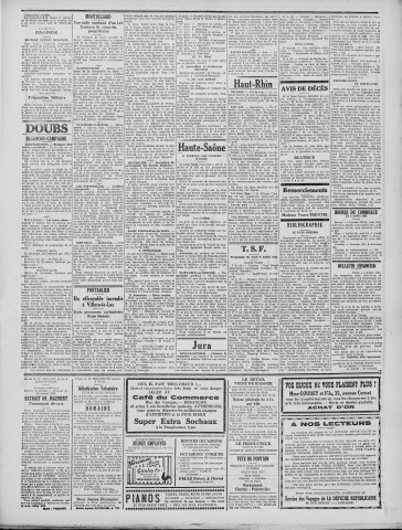 06/07/1933 - La Dépêche républicaine de Franche-Comté [Texte imprimé]