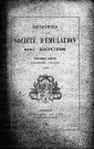 01/01/1933 - Mémoires de la Société d'émulation du Doubs [Texte imprimé]