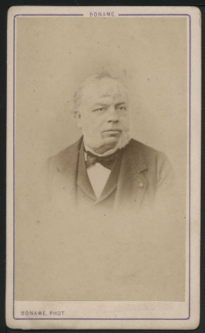 Boname, Alfred. "Mr Le président Loiseau" (en buste) : Gustave Loiseau, 1814-1879
