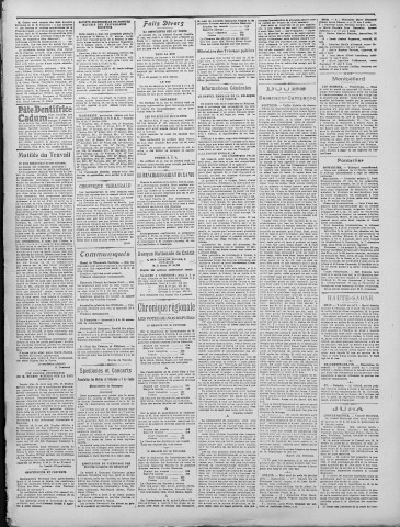 19/02/1924 - La Dépêche républicaine de Franche-Comté [Texte imprimé]