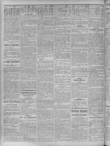 05/10/1908 - La Dépêche républicaine de Franche-Comté [Texte imprimé]