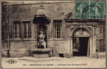 Fontaine des Carmes.