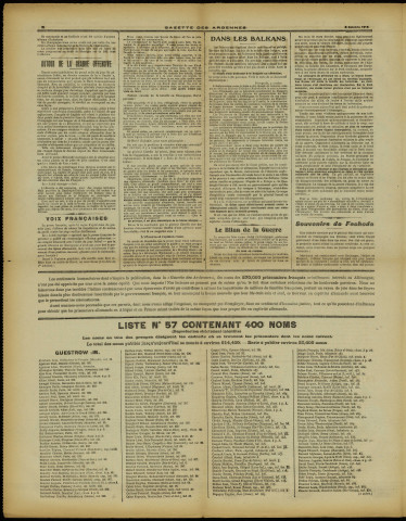 Gazette des Ardennes [Texte imprimé]