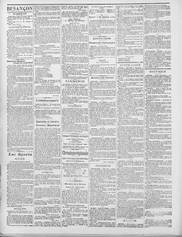 04/02/1924 - La Dépêche républicaine de Franche-Comté [Texte imprimé]