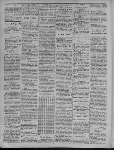 11/09/1923 - La Dépêche républicaine de Franche-Comté [Texte imprimé]
