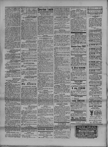 23/02/1915 - La Dépêche républicaine de Franche-Comté [Texte imprimé]