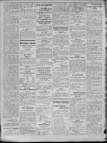 01/05/1913 - La Dépêche républicaine de Franche-Comté [Texte imprimé]