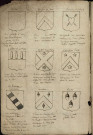 Ms Baverel 109 - « Armorial général de la Franche-Comté : 1780 », par l'abbé J.-P. Baverel