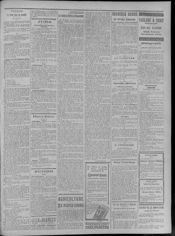 31/07/1911 - La Dépêche républicaine de Franche-Comté [Texte imprimé]