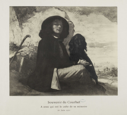 Souvenir de Gustave Courbet, à ceux qui ont le culte de sa mémoire, 26 juin 1921 [image fixe] , 1921