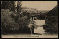 Besançon - Le Pont de la Gare d'eau de Chamars. La Citadelle [image fixe] , 1897/1903