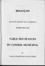 Registre des délibérations du conseil municipal. : Janvier 1989-mai 1990 ; table triennale 1989-1991.