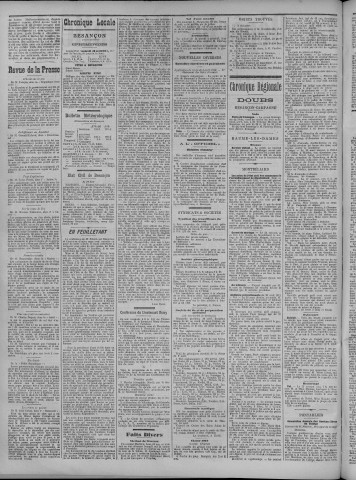 28/04/1911 - La Dépêche républicaine de Franche-Comté [Texte imprimé]