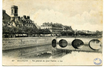 Besançon. Vue générale du Quai Vauban [image fixe] , Paris : Lévy Fils et Cie, 1904/1919