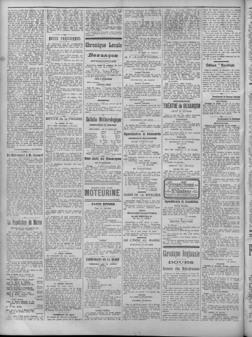 23/10/1913 - La Dépêche républicaine de Franche-Comté [Texte imprimé]