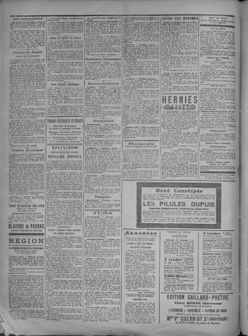 18/12/1918 - La Dépêche républicaine de Franche-Comté [Texte imprimé]
