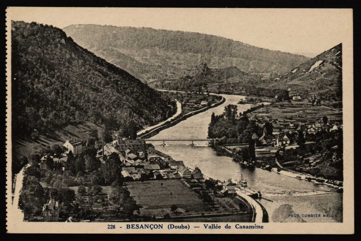 Besançon (Doubs) - Vallée de Casamène [image fixe] , Mâcon : Phot.Combier MACON, 1907/1930