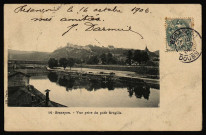 Besançon - Vue prise du pont Bregille. [image fixe] , Paris : L'H, 1897/1906