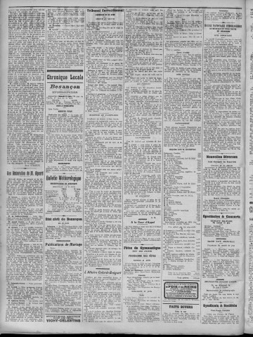 21/06/1913 - La Dépêche républicaine de Franche-Comté [Texte imprimé]