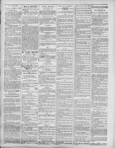 12/08/1926 - La Dépêche républicaine de Franche-Comté [Texte imprimé]