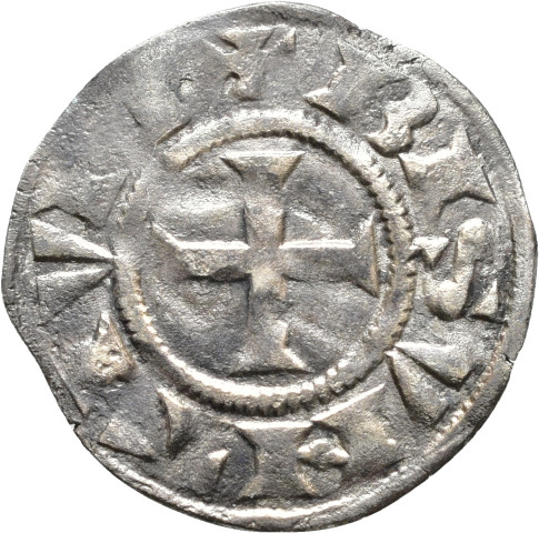 874.1.72 - pièce de monnaie ; denier estevenant
