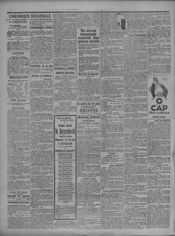 11/10/1930 - Le petit comtois [Texte imprimé] : journal républicain démocratique quotidien