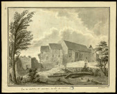 Vue du château de Marnay, du côté de l'entrée [dessin] / Alexandre Lapret del. , [S.l.] : [A. Lapret], [vers 1820]