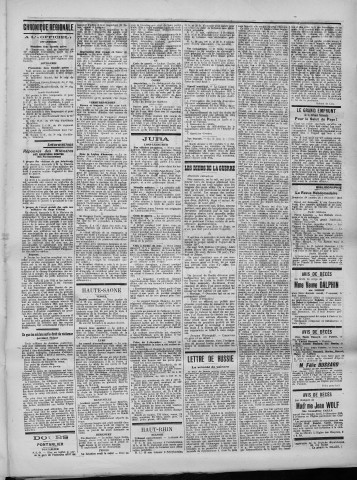 06/12/1915 - La Dépêche républicaine de Franche-Comté [Texte imprimé]