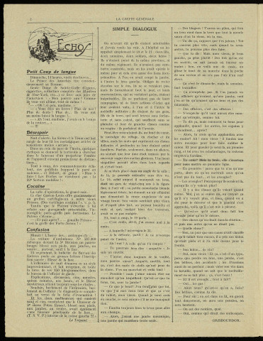 La Greffe générale [Texte imprimé] : Organe des blessés de la face. 5e division de blessés. Val-de-Grâce ...