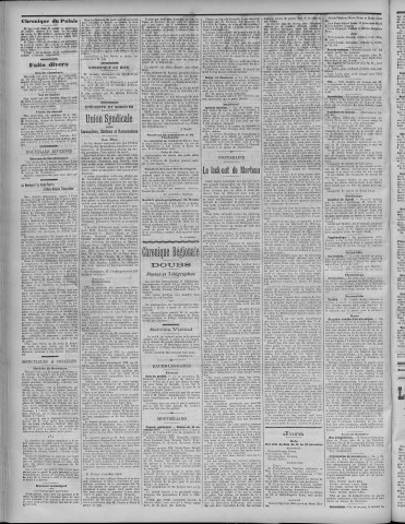 22/11/1907 - La Dépêche républicaine de Franche-Comté [Texte imprimé]