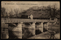 Besançon - Pont de Bregille et Fort Beauregard [image fixe] , Besançon : C. L., B. Phototypie artistique de l'Est C. Lardier, 1914/1924