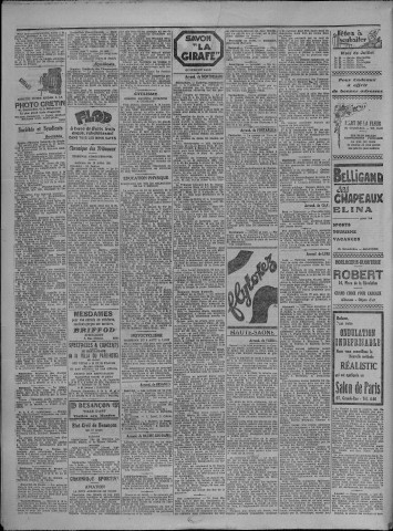 18/07/1931 - Le petit comtois [Texte imprimé] : journal républicain démocratique quotidien