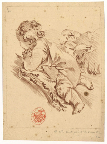 Petit enfant et moutons [image fixe] , 1703/1775