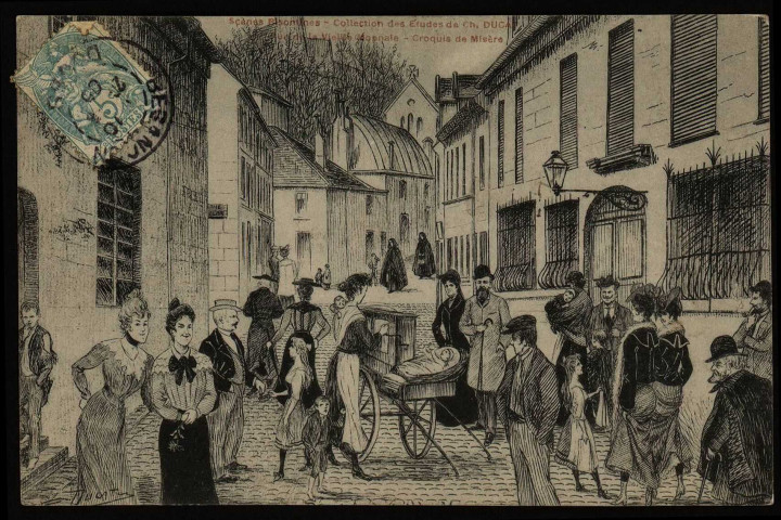 La Vieille Monnaie - Croquis de la Misère. [image fixe] 1904/1905