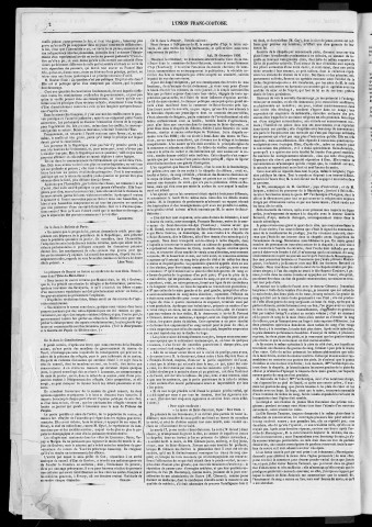02/01/1851 - L'Union franc-comtoise [Texte imprimé]