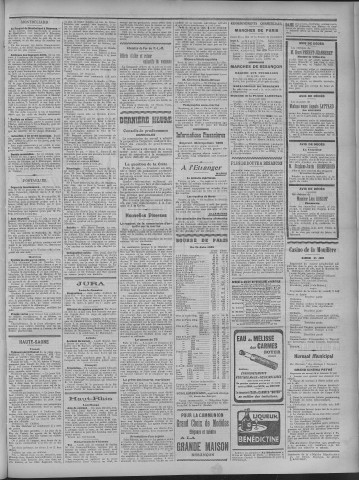 26/06/1909 - La Dépêche républicaine de Franche-Comté [Texte imprimé]